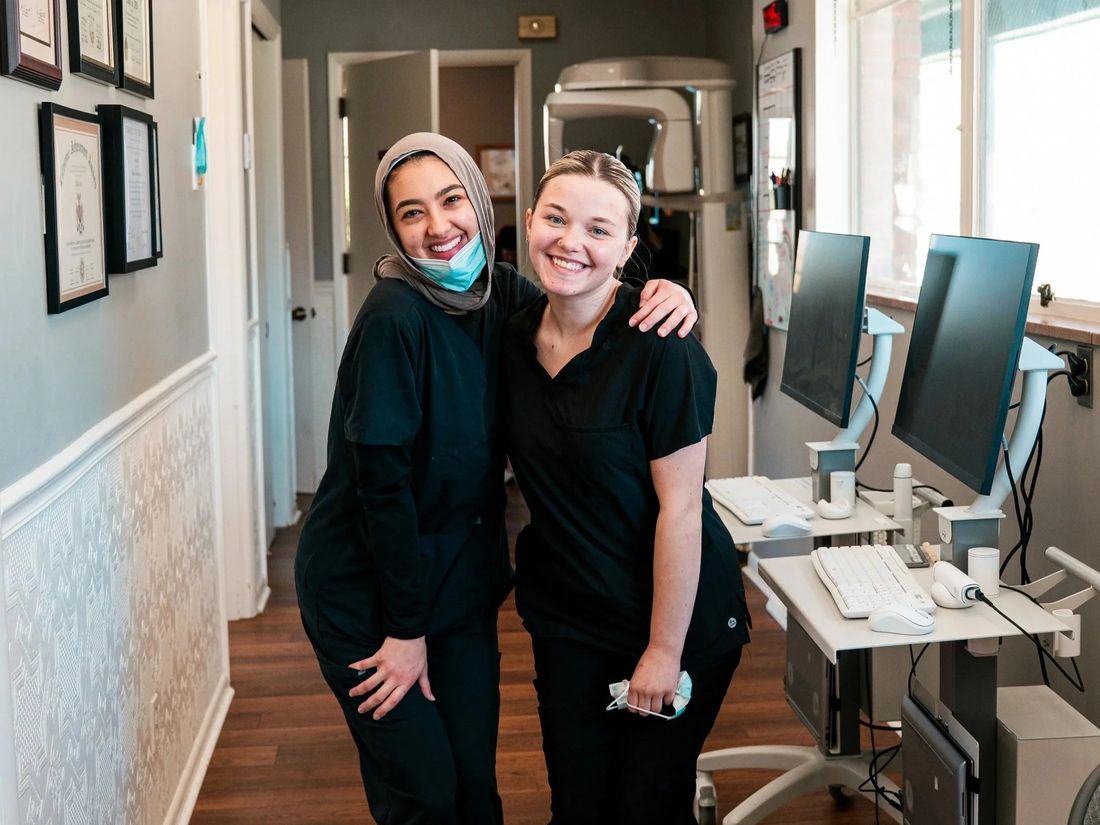 Bright Smiles volunteers at an outreach event